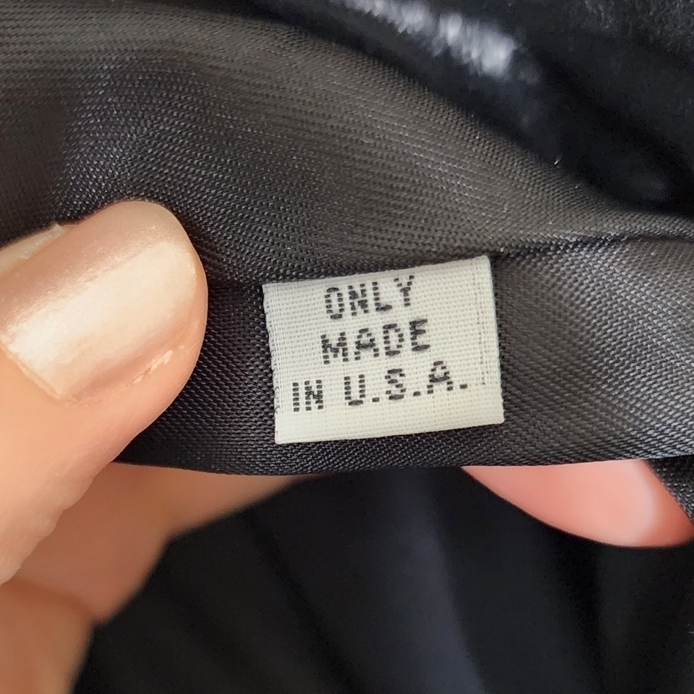 Vintage Romano by Red Kid Black Leather Jacket M - Picture 4 of 5